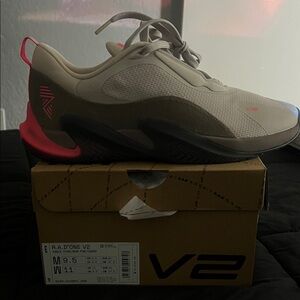 R.A.D D'One V2 Men's Athletic Shoes - Beige and Pink